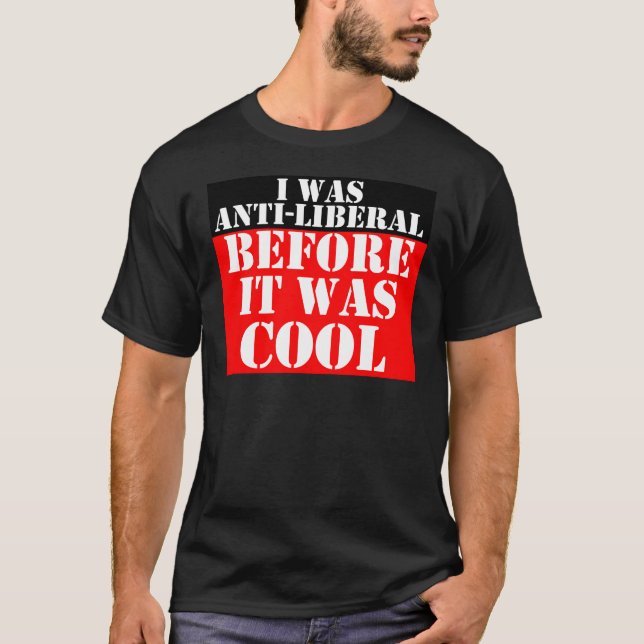 T-shirt anti-liberal-antes--estar-legal (Frente)