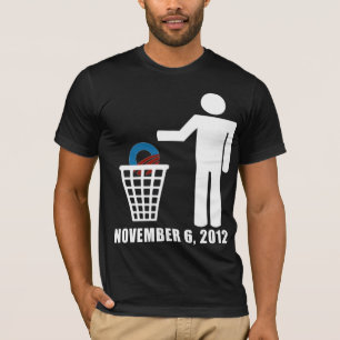 T-shirt Anti Obama - eleição 2012