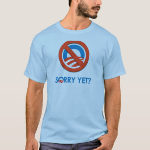 T-shirt Anti-Obama - pesaroso ainda