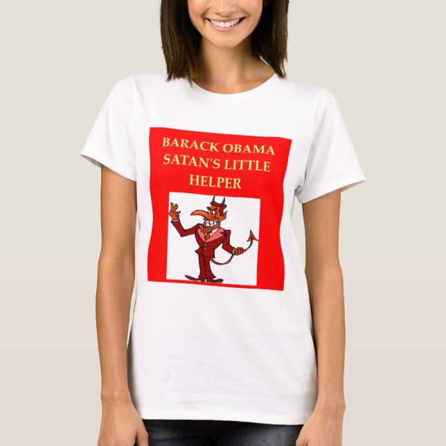 T-shirt anti piada de obama (Frente)