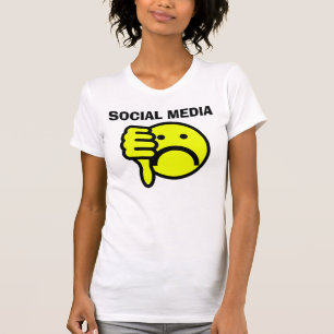 T-shirt anti-sociais dos meios (eu deio)
