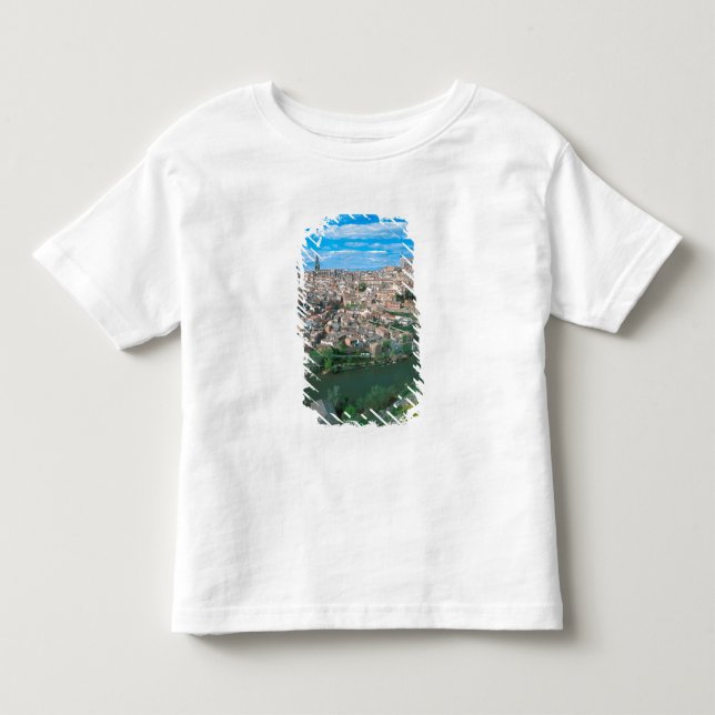T-shirt Antiga cidade de Toledo, Espanha. (Frente)