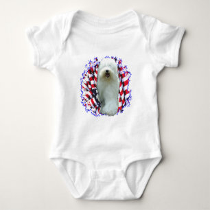 T-shirt Antigo Sheepdog Patriot Inglês