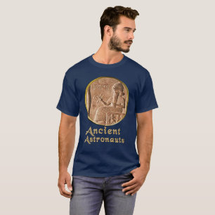 T-shirt antigos dos astronautas