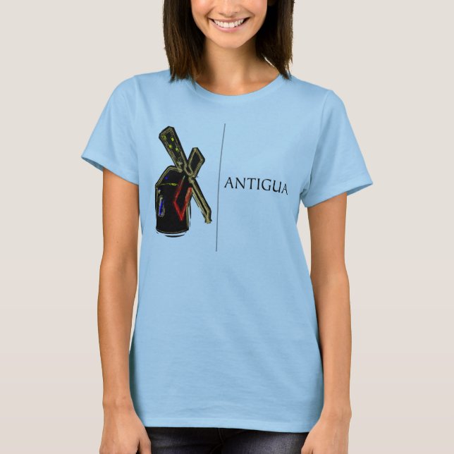 T-SHIRT ANTÍGUA (Frente)