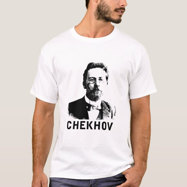 T-shirt Anton Chekhov (Frente)