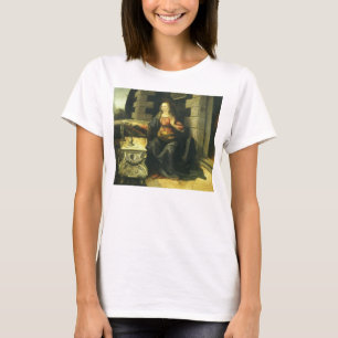 T-shirt Anunciação do Senhor de Leonardo da Vinci