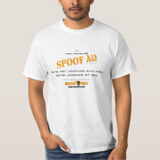 T-shirt Anúncios urgentes da paródia da freqüência