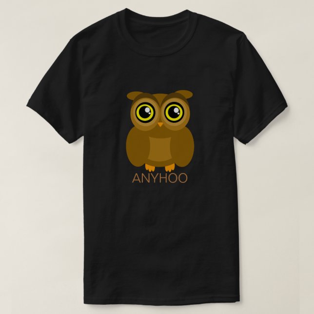 T-shirt Anyhoo (Frente do Design)