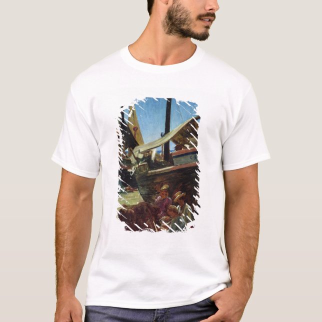 T-shirt Anzio, o porto (Frente)