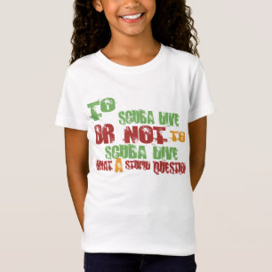 T-shirt Ao mergulho do mergulhador