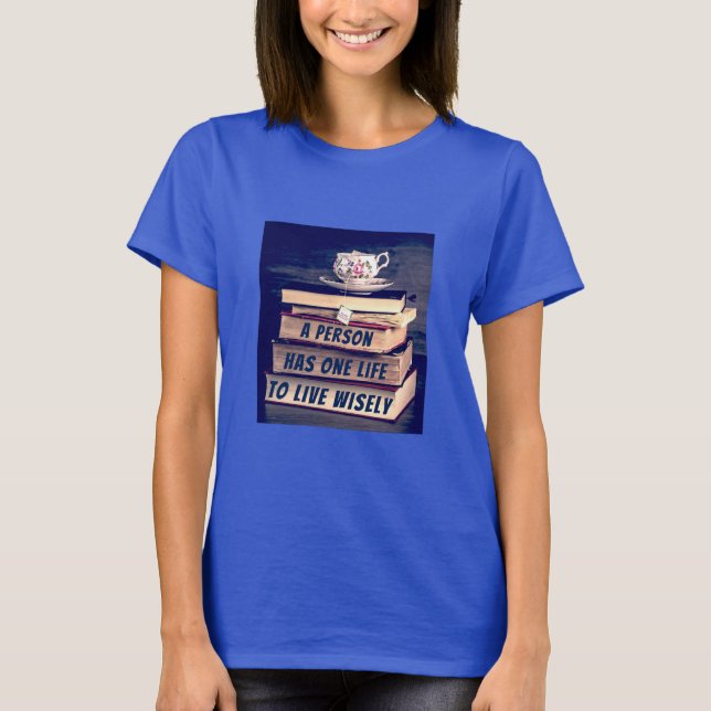 T-Shirt ao Vivo (v2 escuro) (Frente)