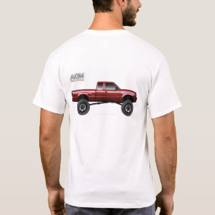 t-shirt AOM com caminhão OFF-Road