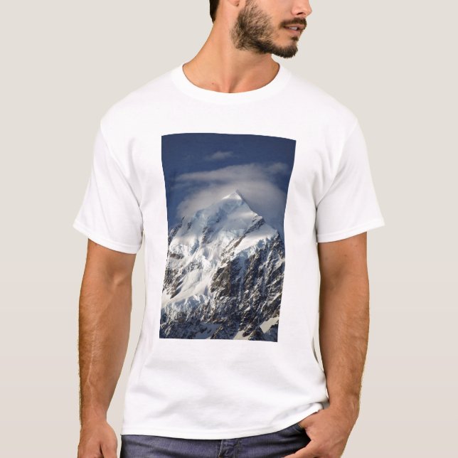 T-shirt Aoraki Mount Cook, Mackenzie Country, Sul (Frente)