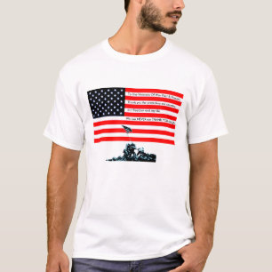 T-shirt Aos veteranos da guerra