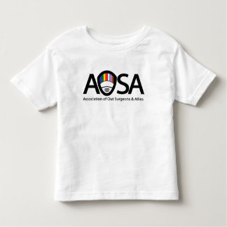 T-Shirt AOSA Toddler (logótipo da frente)