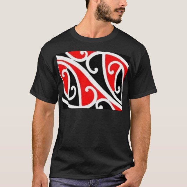 T-shirt aotearoa maori (Frente)