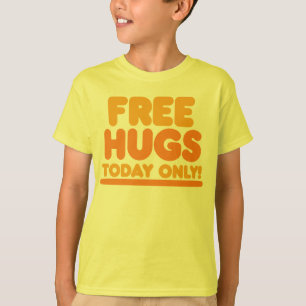 T-shirt Apenas Abraços Livres Hoje