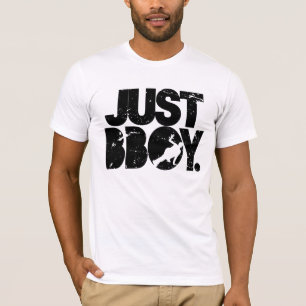 T-shirt apenas bboy - preto afligido