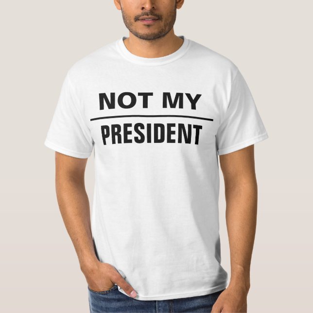 T-shirt Apenas dizendo + suas ideias (NÃO MEU PRESIDENTE) (Frente)