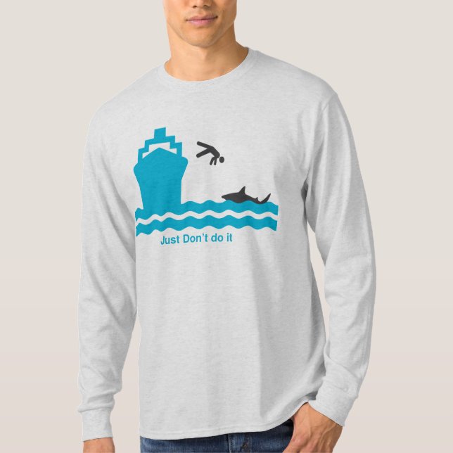 T-shirt Apenas não o faça (Frente)