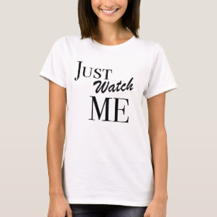 T-shirt Apenas olhe-me