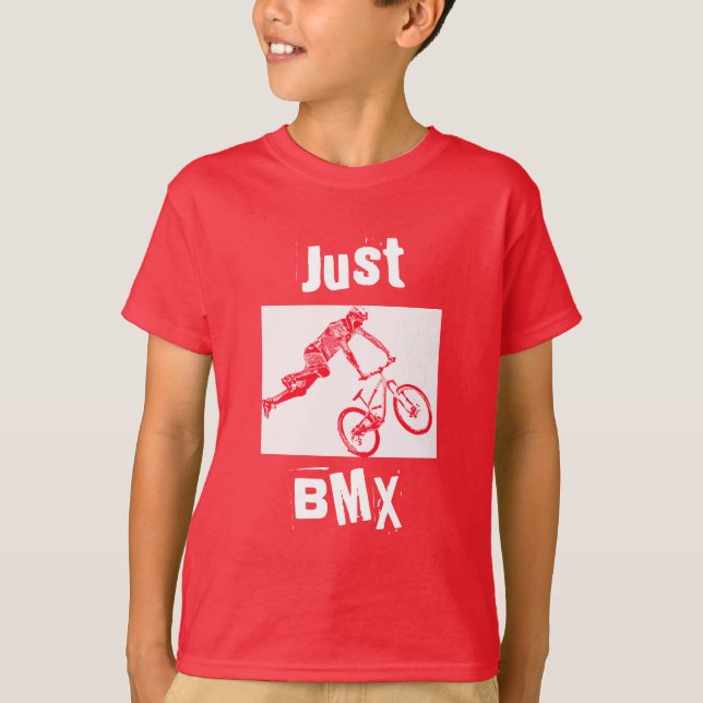 T-shirt Apenas Seja Divertido Você Estelar BMX Bike Park L (Frente)