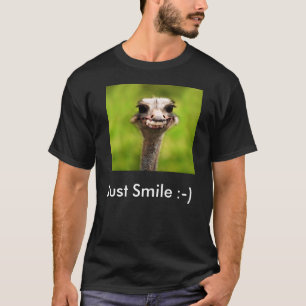 T-shirt Apenas sorriso:-)