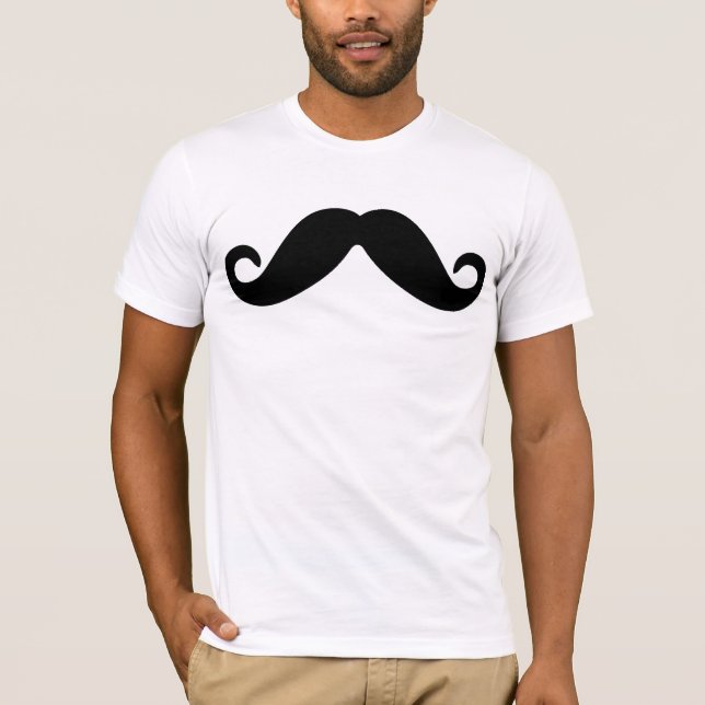 T-shirt apenas um bigode (Frente)