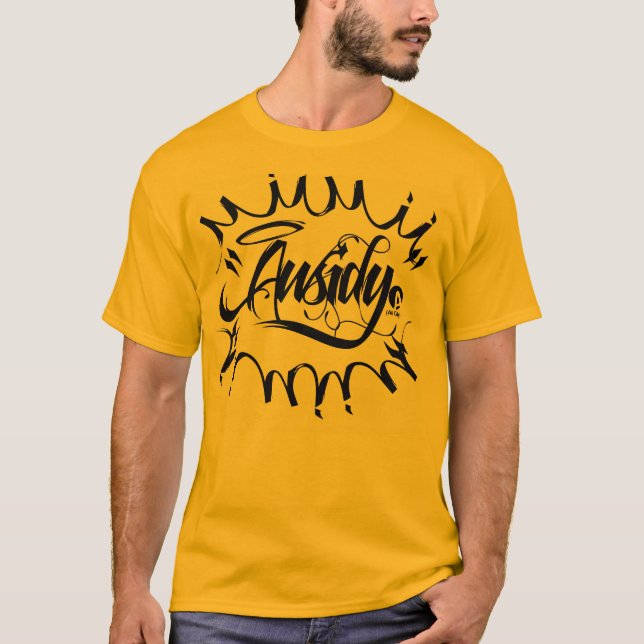 T-shirt Apenas um flash - dentro - - a bandeja (Frente)