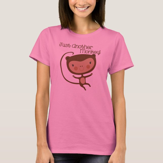 T-shirt Apenas um outro macaco (Frente)