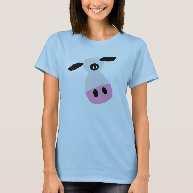 T-shirt Apenas uma vaca (Frente)