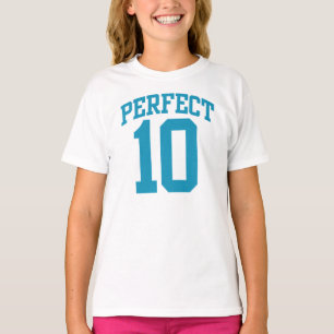 T-shirt Aperfeiçoe T do ANIVERSÁRIO de 10 TIMES DO COLÉ