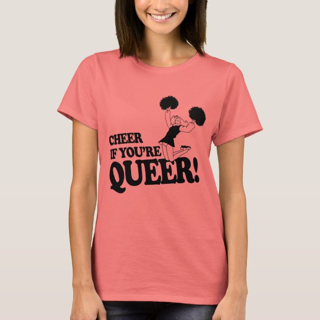 T-SHIRT APLAUDA SE VOCÊ É GAY (Frente)