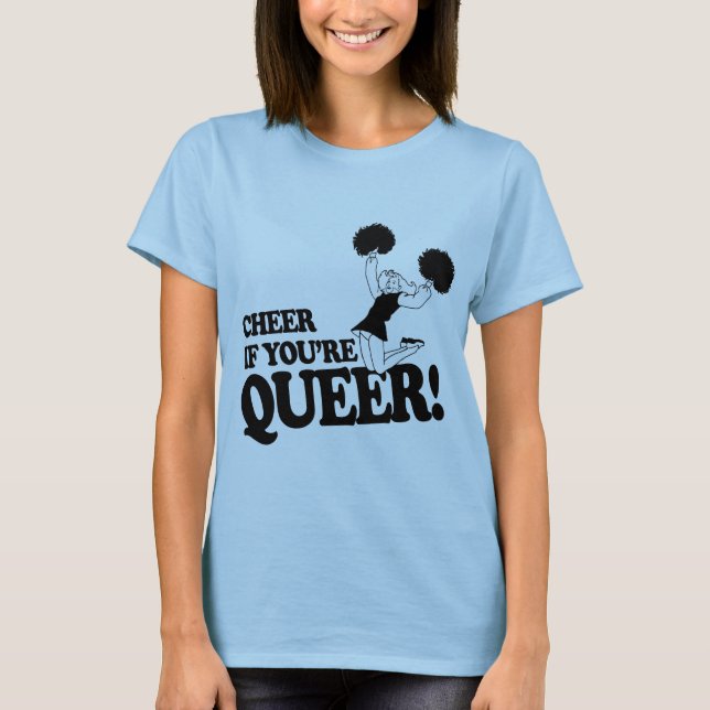 T-SHIRT APLAUDA SE VOCÊ É LGBTQ+ (Frente)