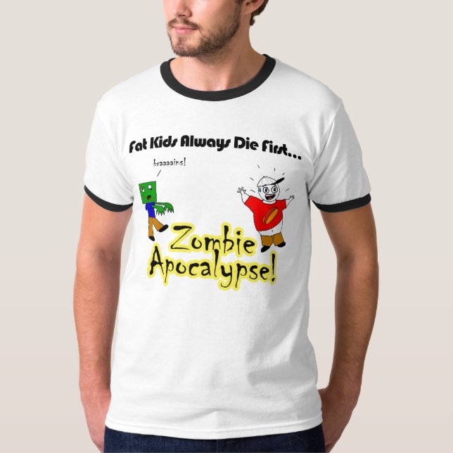 T-shirt Apocalipse do zombi! (Frente)