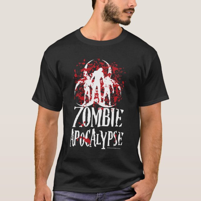 T-shirt Apocalipse do zombi (Frente)