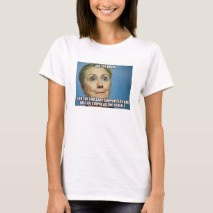 T-shirt Apoiantes de Hillary