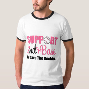 T-shirt Apoio ao Câncer de Mama 2ª Base