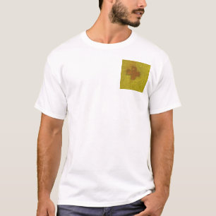 T-shirt Apoio branco do T