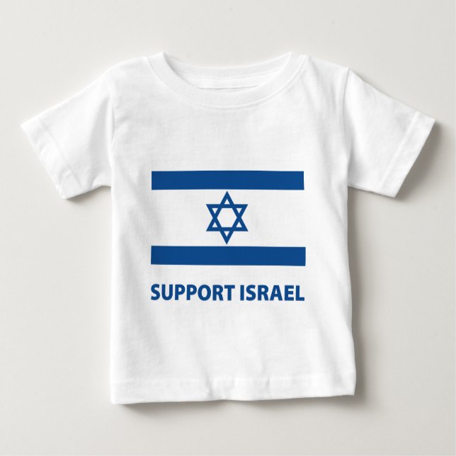 T-shirt Apoio Israel (Frente)