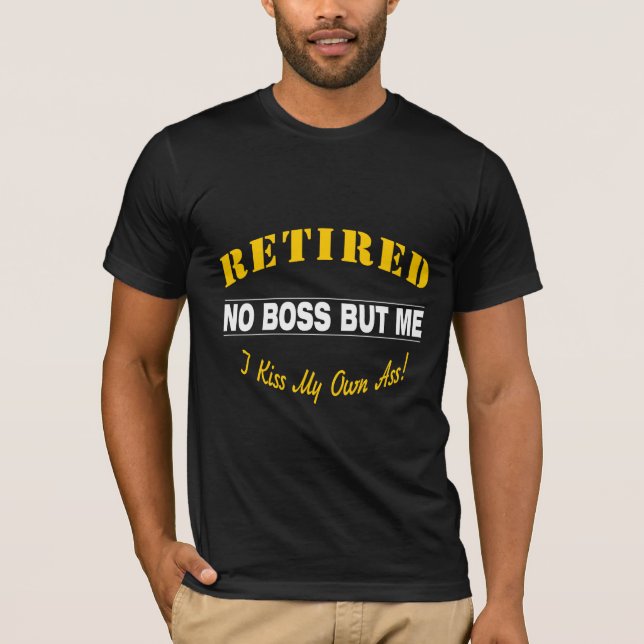 T-shirt Aposentado (Frente)