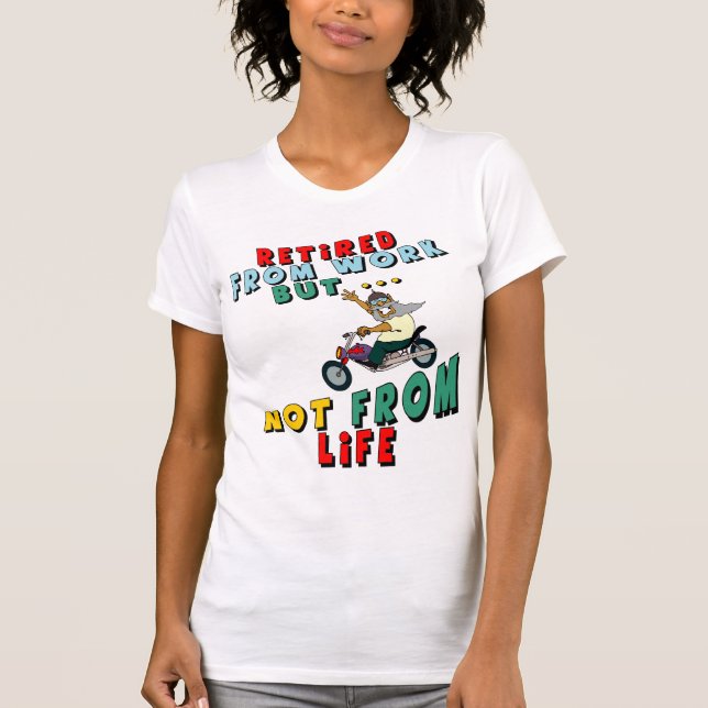 T-shirt Aposentado do trabalho (Frente)