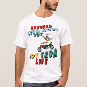 T-shirt Aposentado do trabalho