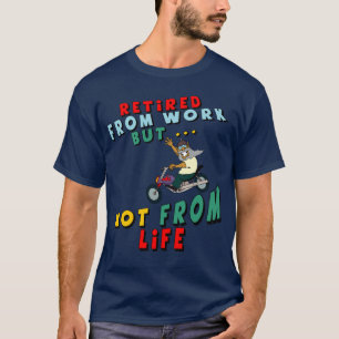 T-shirt Aposentado do trabalho