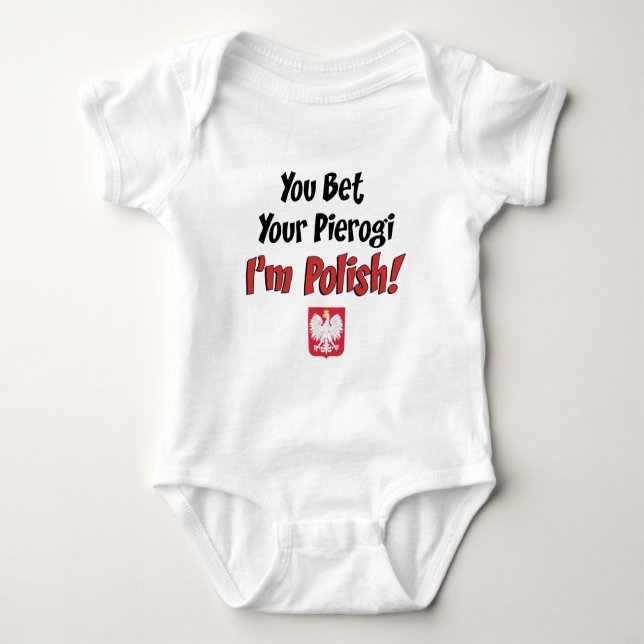 T-shirt Aposta Seu Pierogi Polonês (Frente)