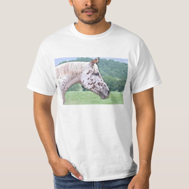T-shirt Appaloosa do leopardo (Frente)