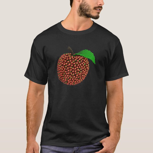 T-shirt Apple fez das maçãs (Frente)