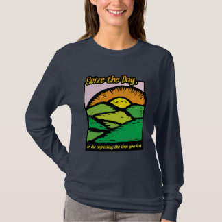T-shirt Apreenda o dia…