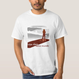 T-shirt Apreenda o dia,